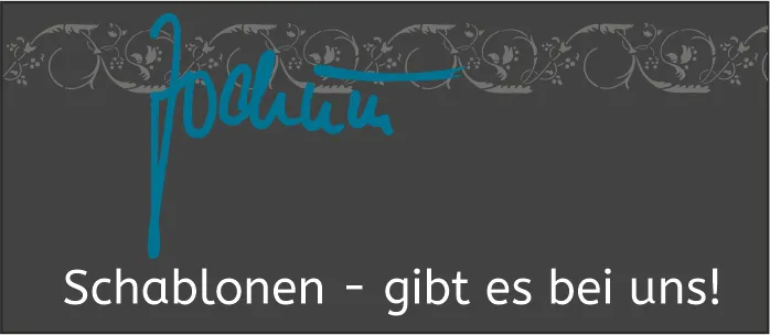 Jochum Schablonen - hier entdecken!